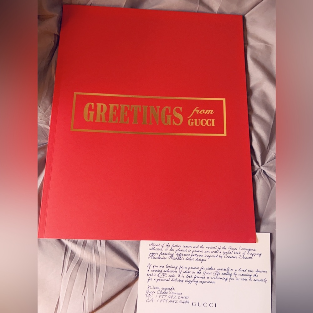 Gucci Gift Wrapping Paper